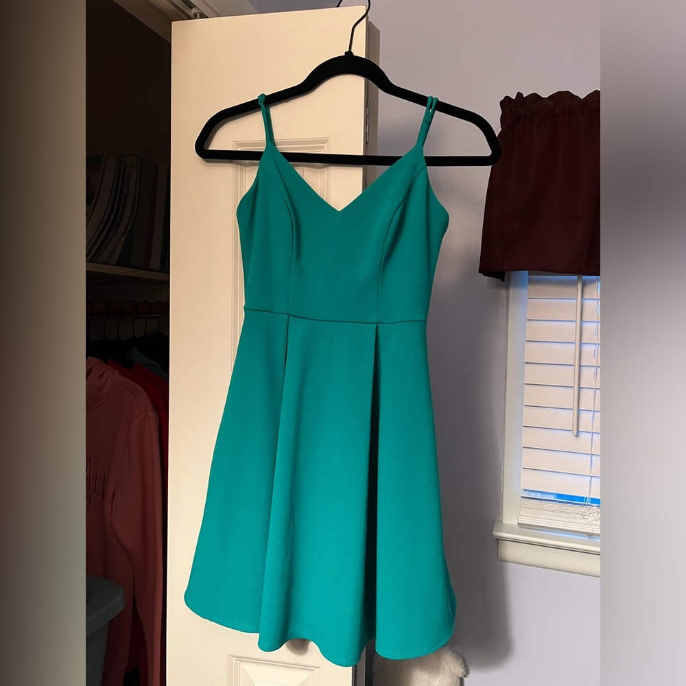 Turquoise Dress
